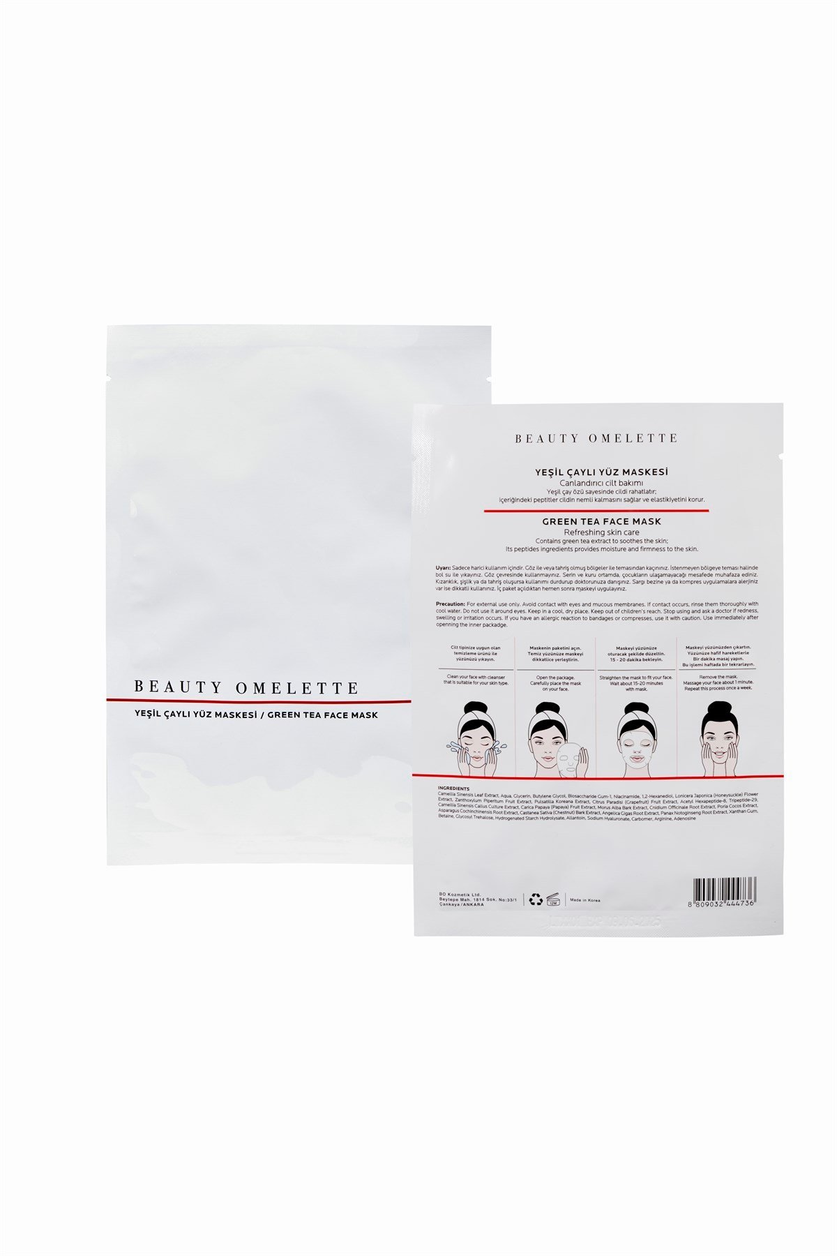 Green Tea Revitalizing Face Mask