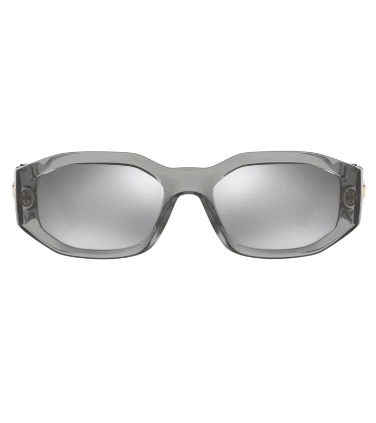 Light Grey Geometric Sunglasses 0VE4361311/6G53