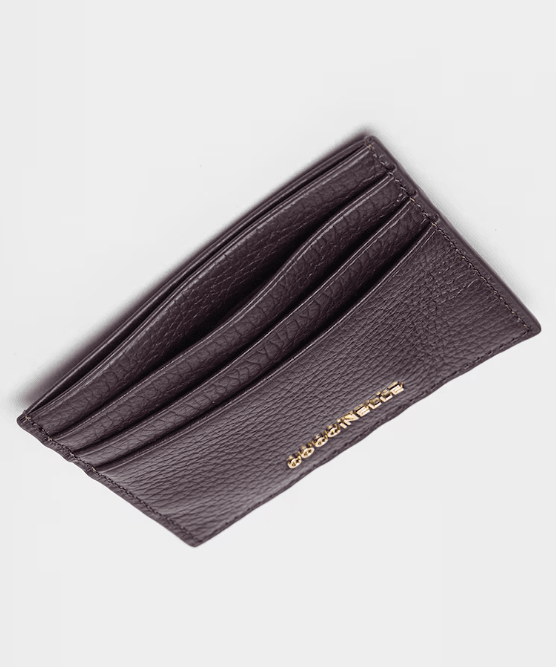 Metallic Soft Leather Violet Card Holder E2MW5129501 E2MW5129501