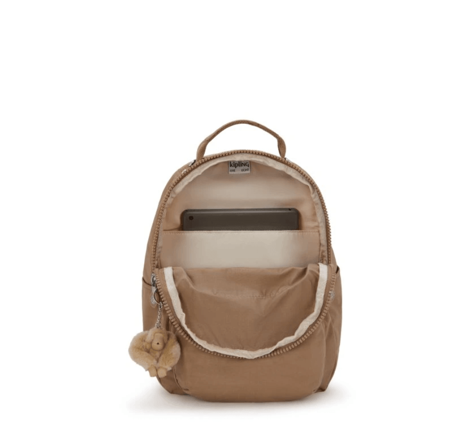 Seoul Small Tan Beige Backpack KPKI40827CN1