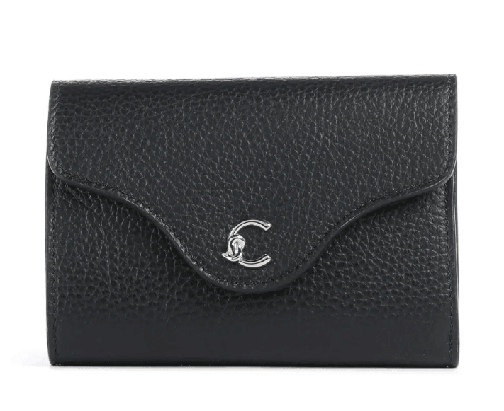 C-Me Wallet Grained Leather Black E2SSL11F001