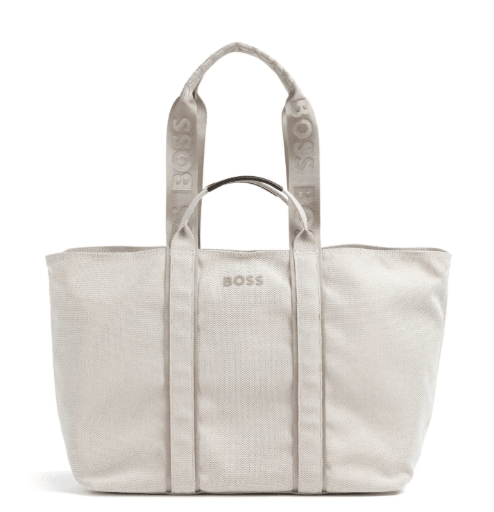 Boss Black Ivory Recycled Tote Bag 1027326601 