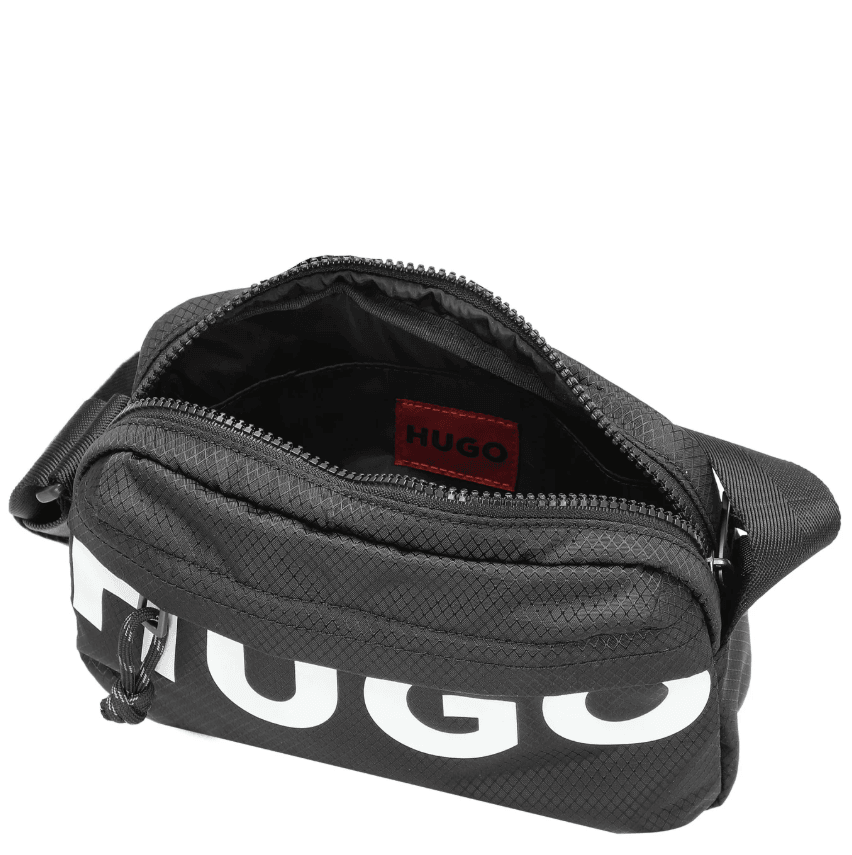 Hugo Red Shaun Black Crossbody Bag 1026965901
