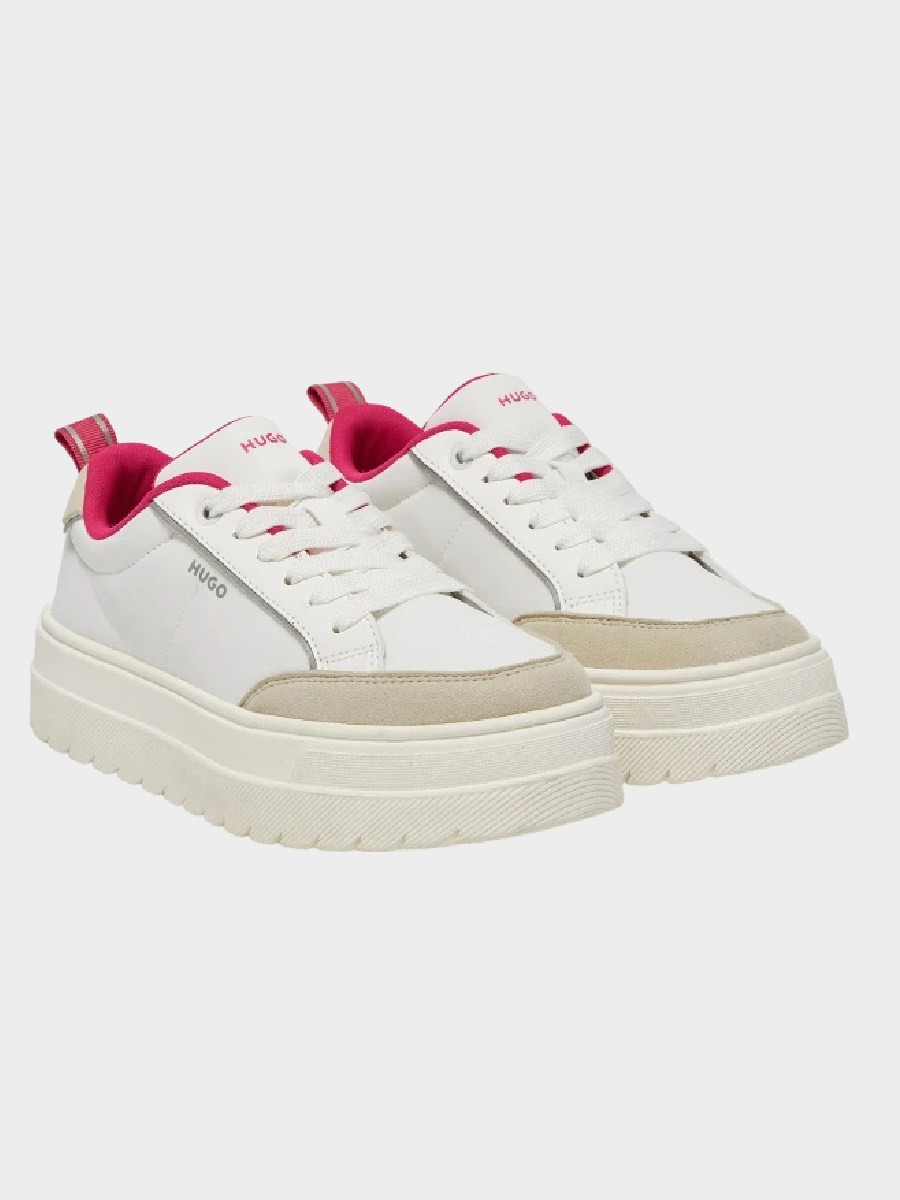 Hugo Red Lyssa Tenn White Sneakers Sneakers Lyssa Tenn 1026975501