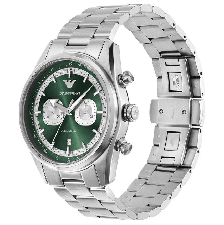 Racer Chronograph Stainless Steel Men's WatchAR11637