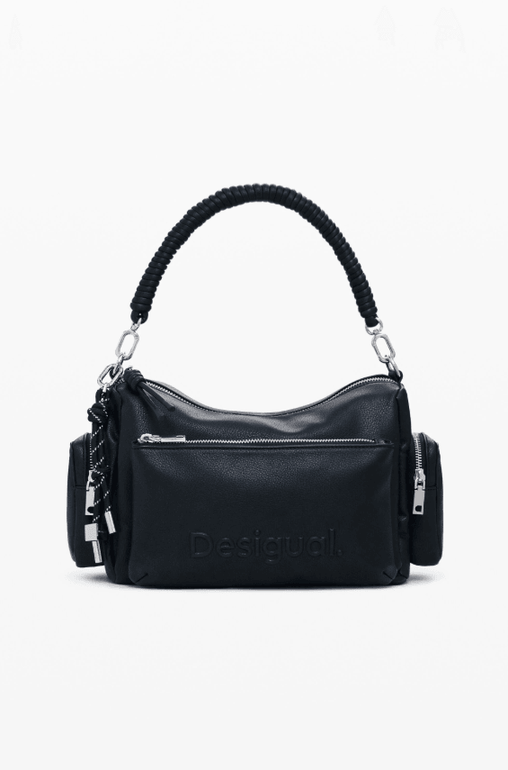 Half Habana U Black Shoulder Bag