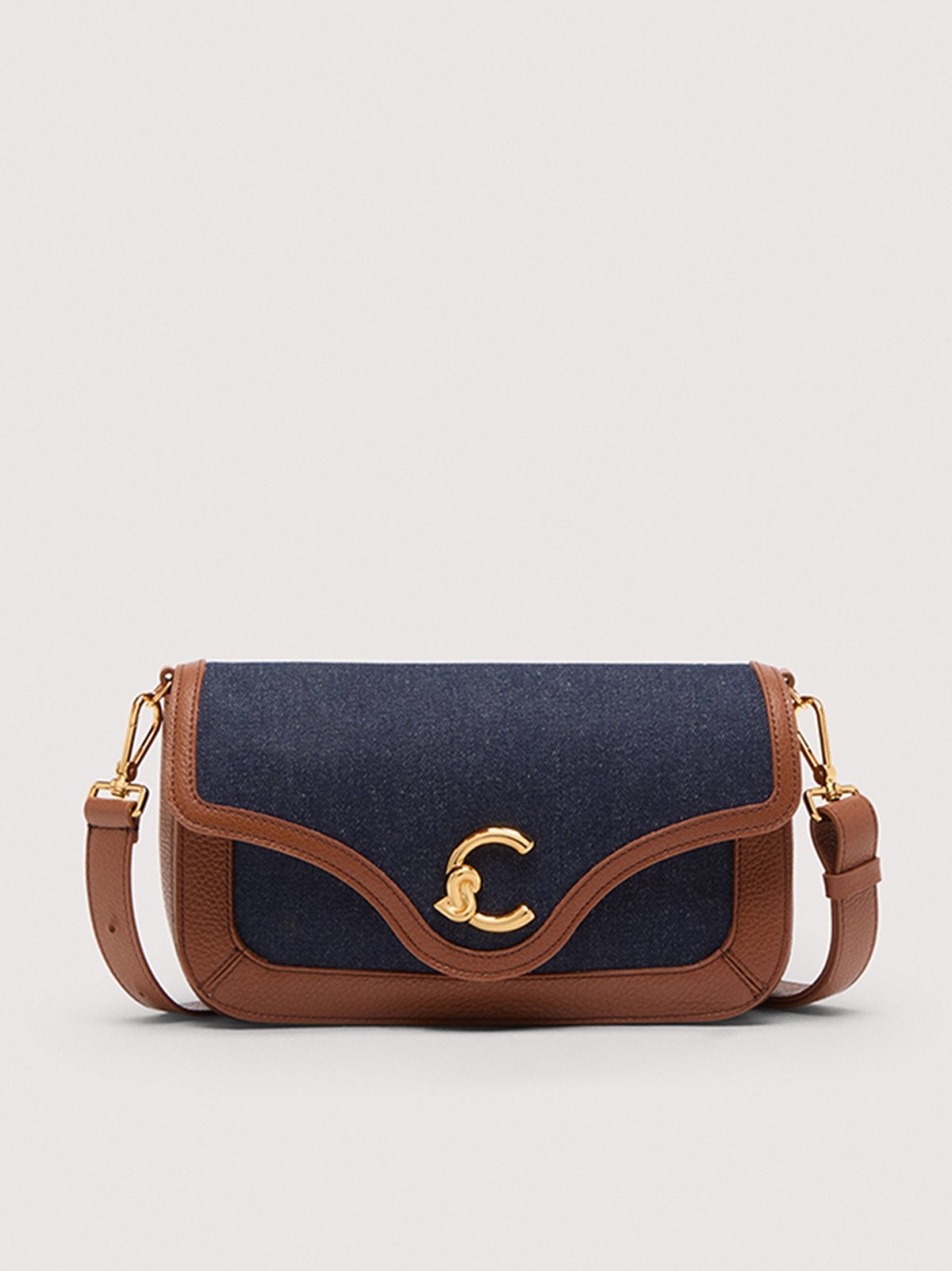 C-Me Denim Handbag E1T1Q120301