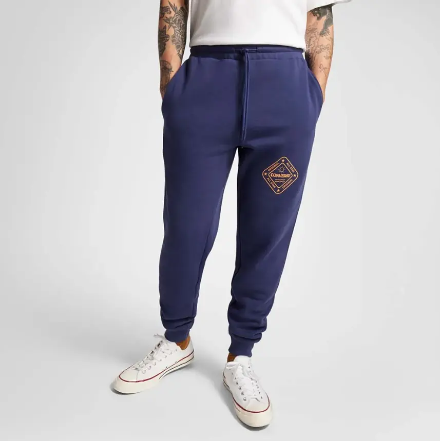 Blue Rapper Sweatpants Men's Blue Sweatpants