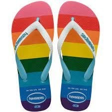 HAVAIANAS TOP PRIDE ALLOVER BLUE 37/38