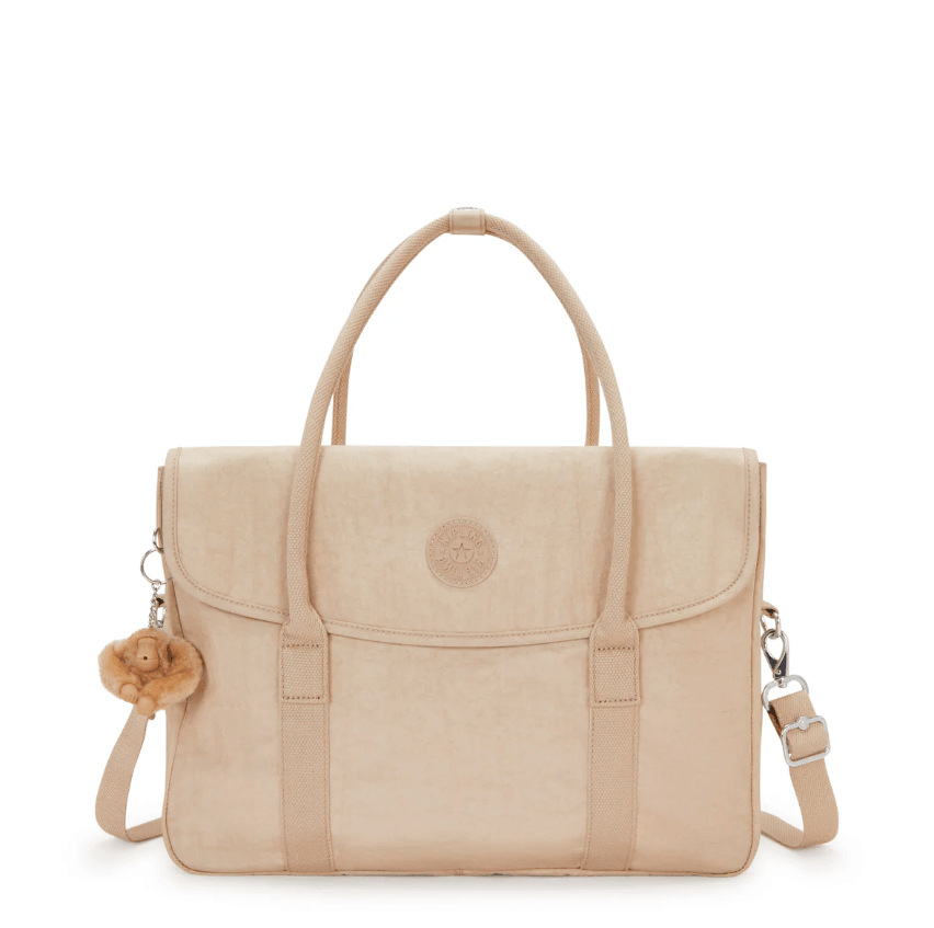 Superworker Sparkled Beige Laptop Bag KPKI47185DV1