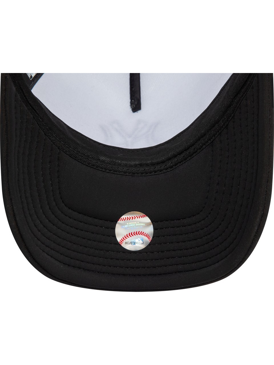 MLB Graphic Trucker Neyyan White Black 