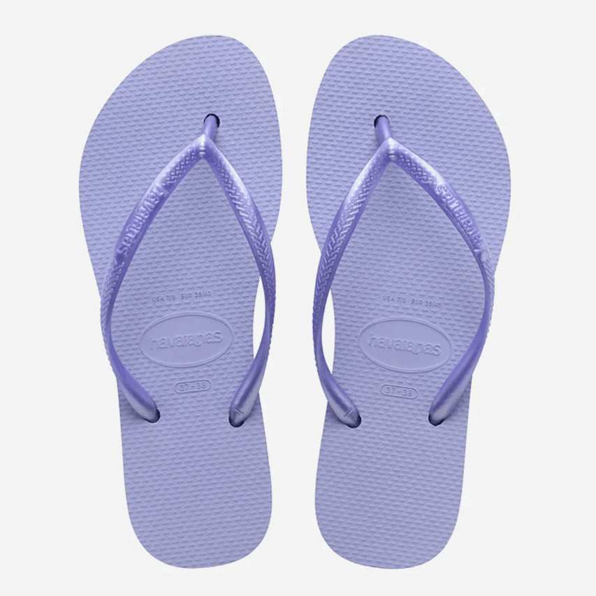 Slim Flatform Flip Flops Lilac Breeze