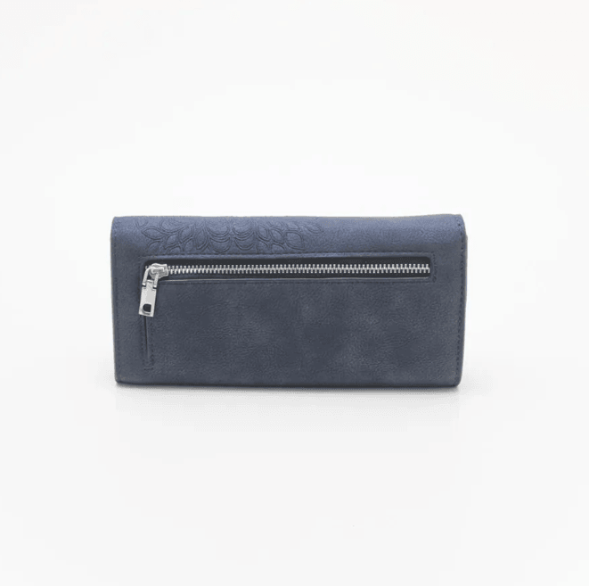 Mone Siera Mariona Blue Wallet 