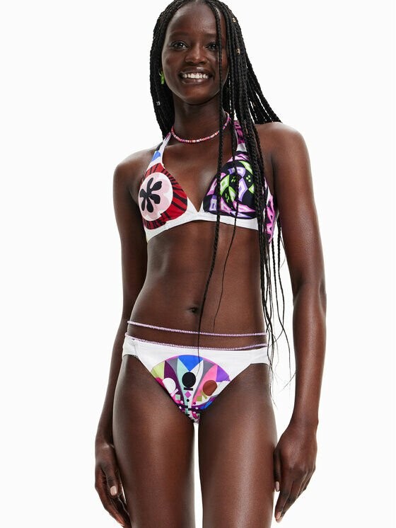 DESIGUAL SWIM MOON I-LACROIX WHITE S