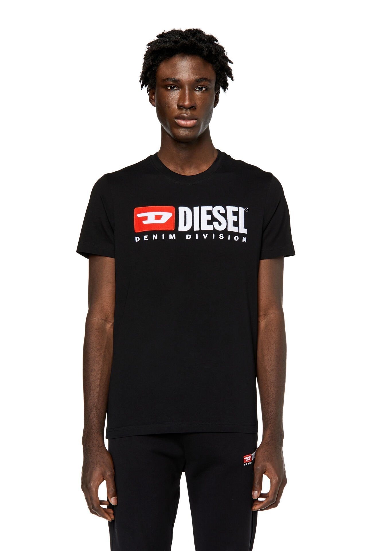 DIESEL T-DIEGOR-DIV T-SHIRT BLK