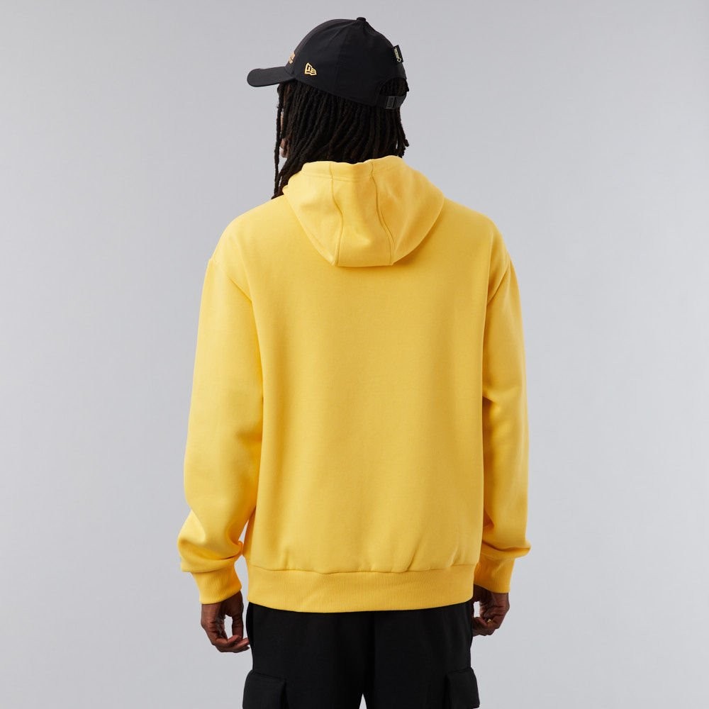 NEW ERA PATCH OVERSIZED HOODED SWEATSHIRT