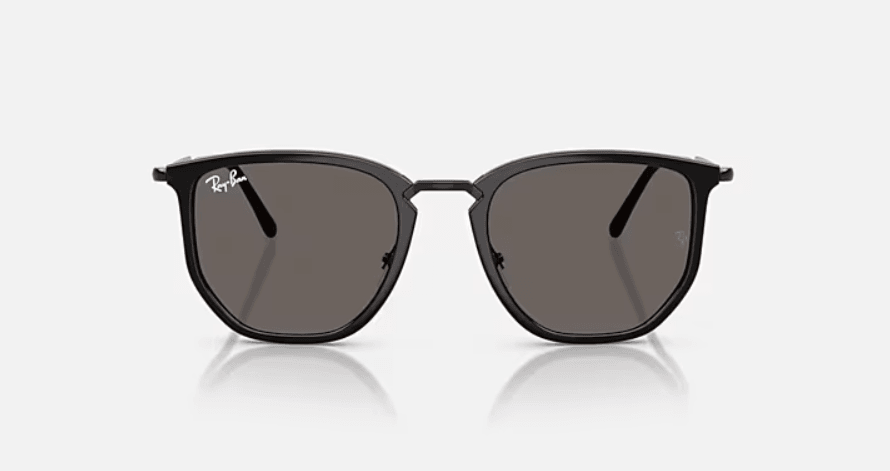 Black Metal Sunglasses 0RB4451601/B153