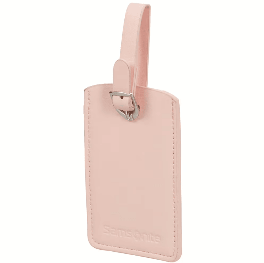 Rectangle Pink Luggage Tag 