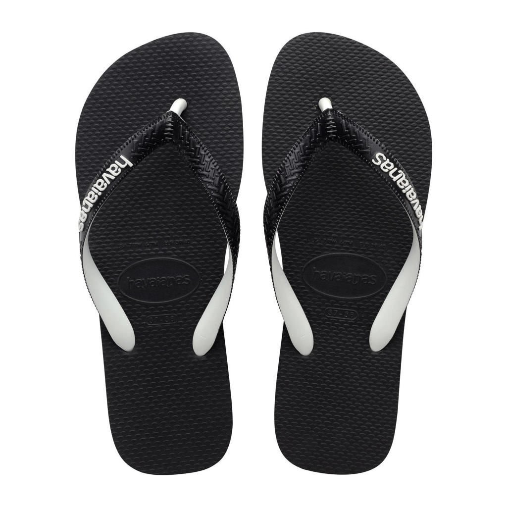 Top Mix Flip Flops Black