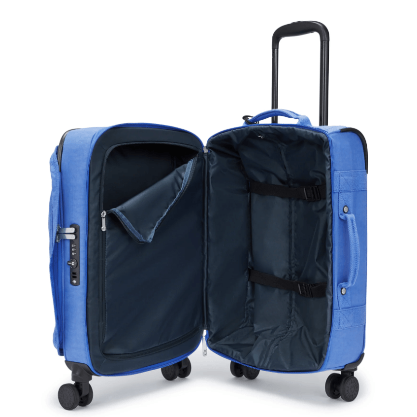Small Cabin Size Wheeled Unisex Havana Blue Spontaneous