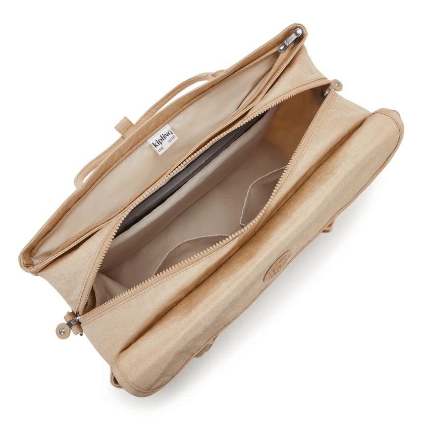 Superworker Sparkled Beige Laptop Bag KPKI47185DV1