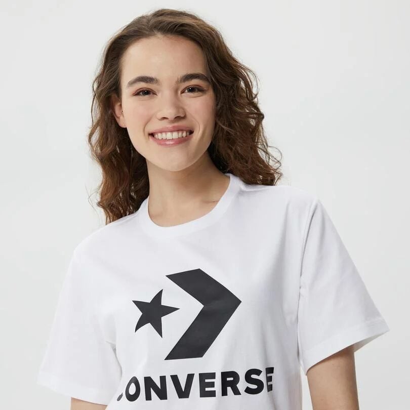 CONVERSE GTO ALLSTAR PARCH TSHIRT WHT S