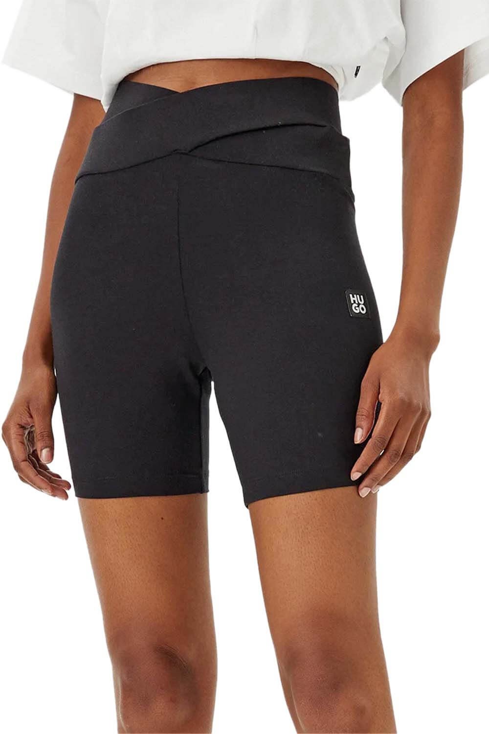 Hugo Red Ivy Cyclist Loungewear Black Leggings 1025707701