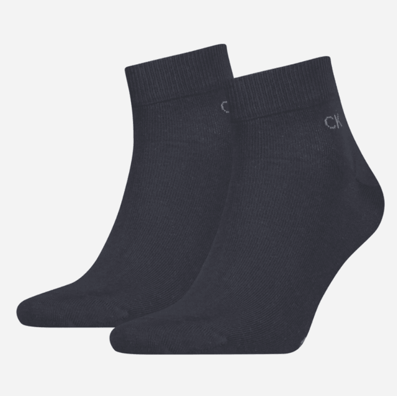 Socks 2P Navy