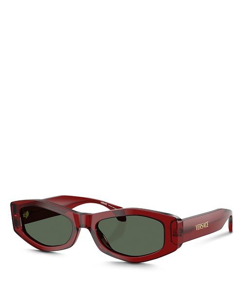 Red Oval Sunglasses 0VE448755127154