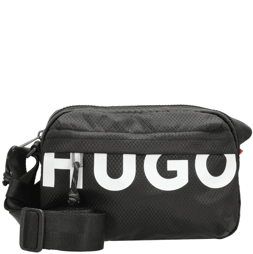 Hugo Red Shaun Black Crossbody Bag 1026965901