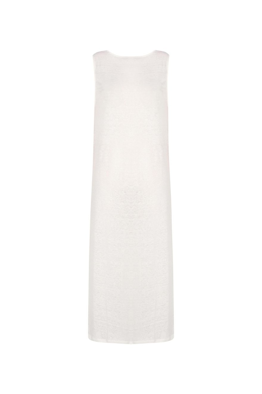 Linen U Dress