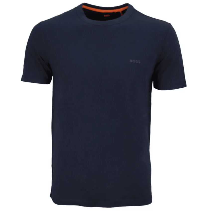 Boss Orange Tegood Slub Cotton Logo Detail T-Shirt 10240843