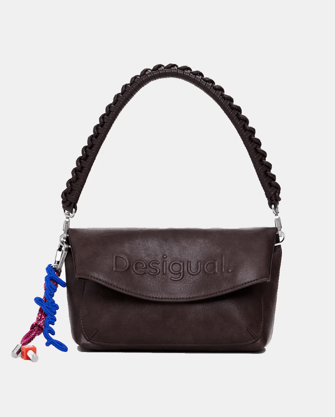 Half Logo Trokel Choco Shoulder Bag 