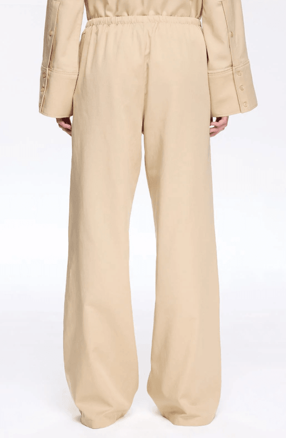 Beige Linen Pants