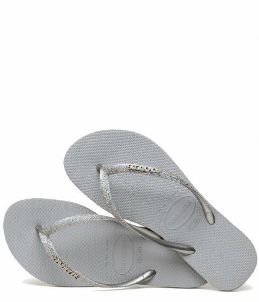 HAVAIANAS SLIM SPARKLE II ICE GREY 37/38