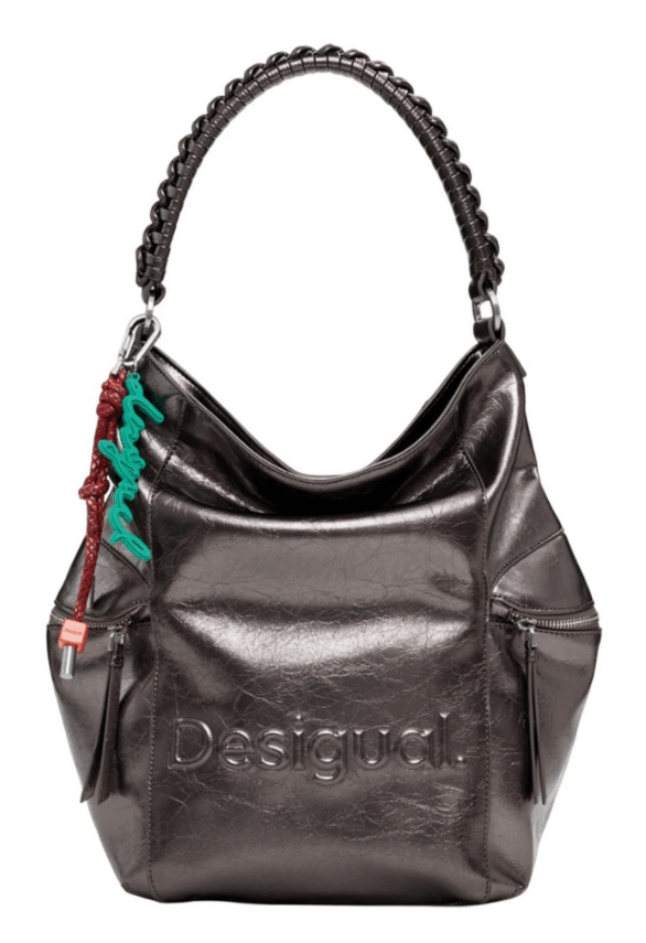 Half Logo Arica Dark Silver Bacpack 
