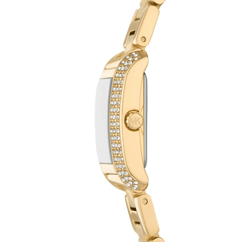 Emery Three-Hand Gold-Tone Stainless Steel Watch and Bracelets Gift Set MK7510SET