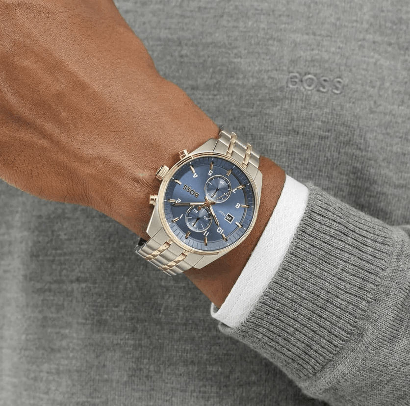 Skytraveller Stainless Steel Men's WatchHB1514247