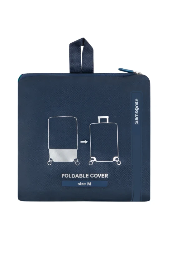 TA Revolution Midnight Blue Medium Foldable Luggage Cover 