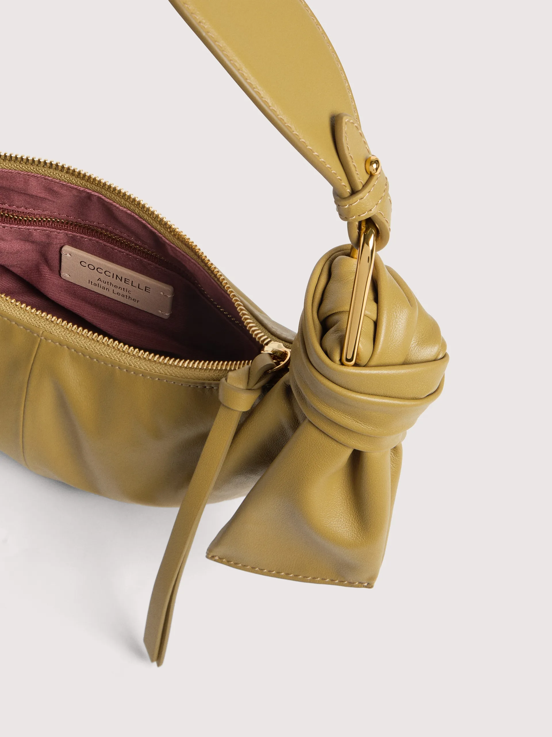 Furoshki Yellow Hobo Shoulder Bag E1U1A130301