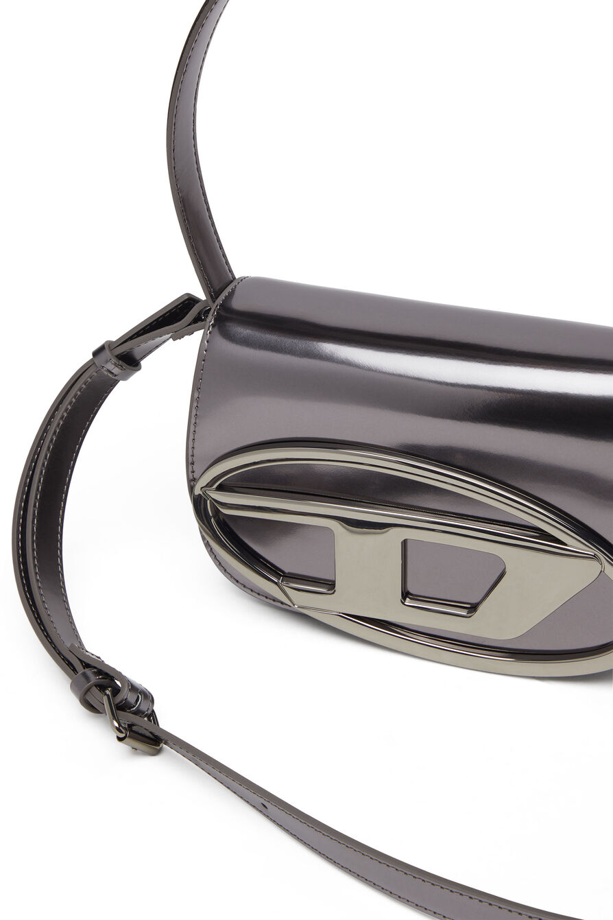 1DR Mirrored Grey Shoulder Bag 