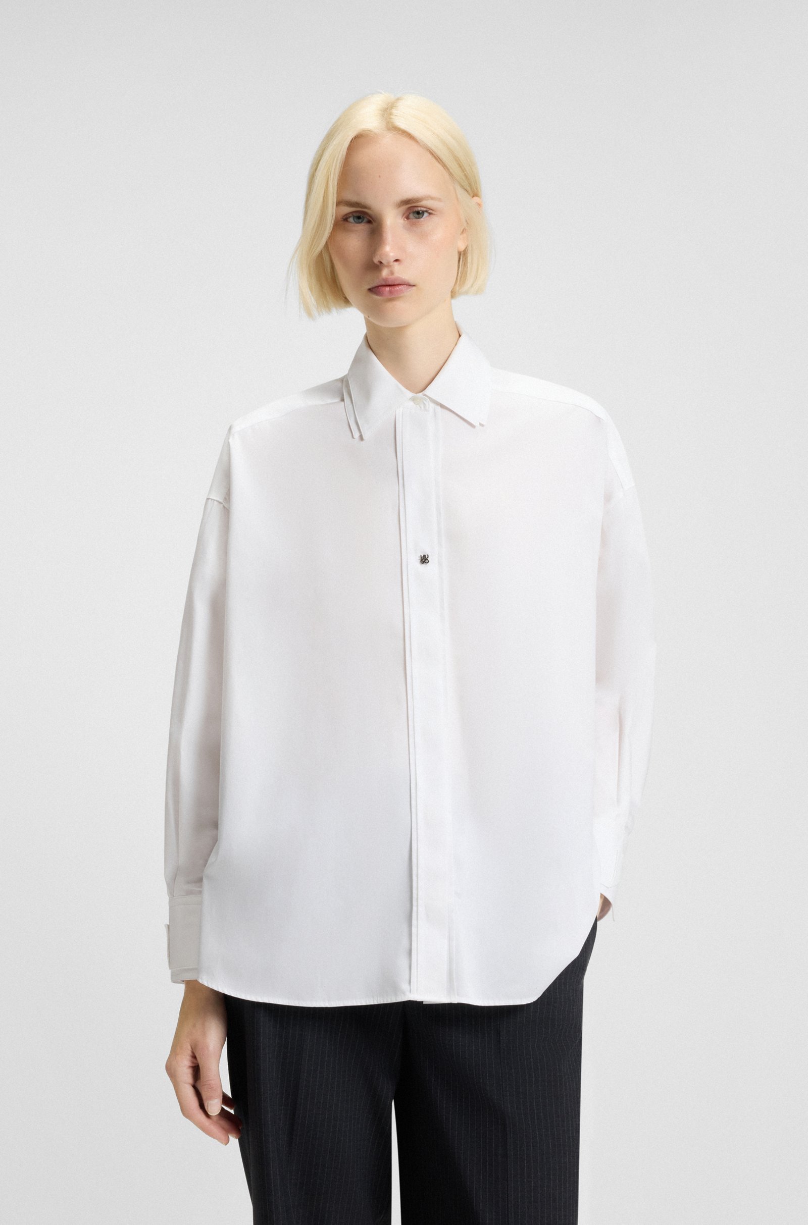 Hugo Red ECharming White Blouse 10258602