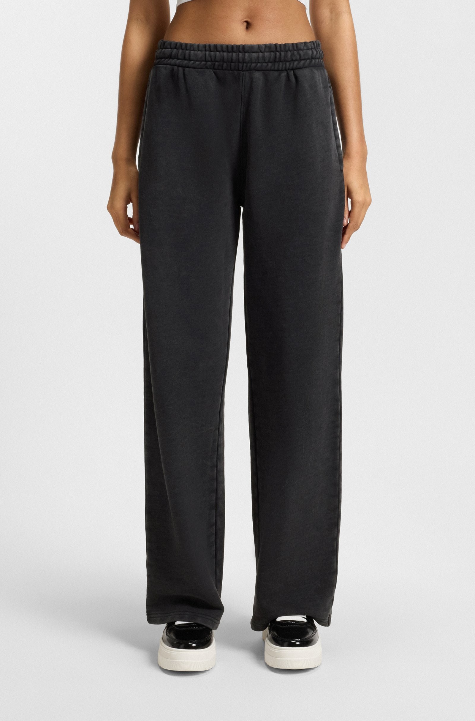 Hugo Blue Nolasa Black Jersey Trouser  50545019