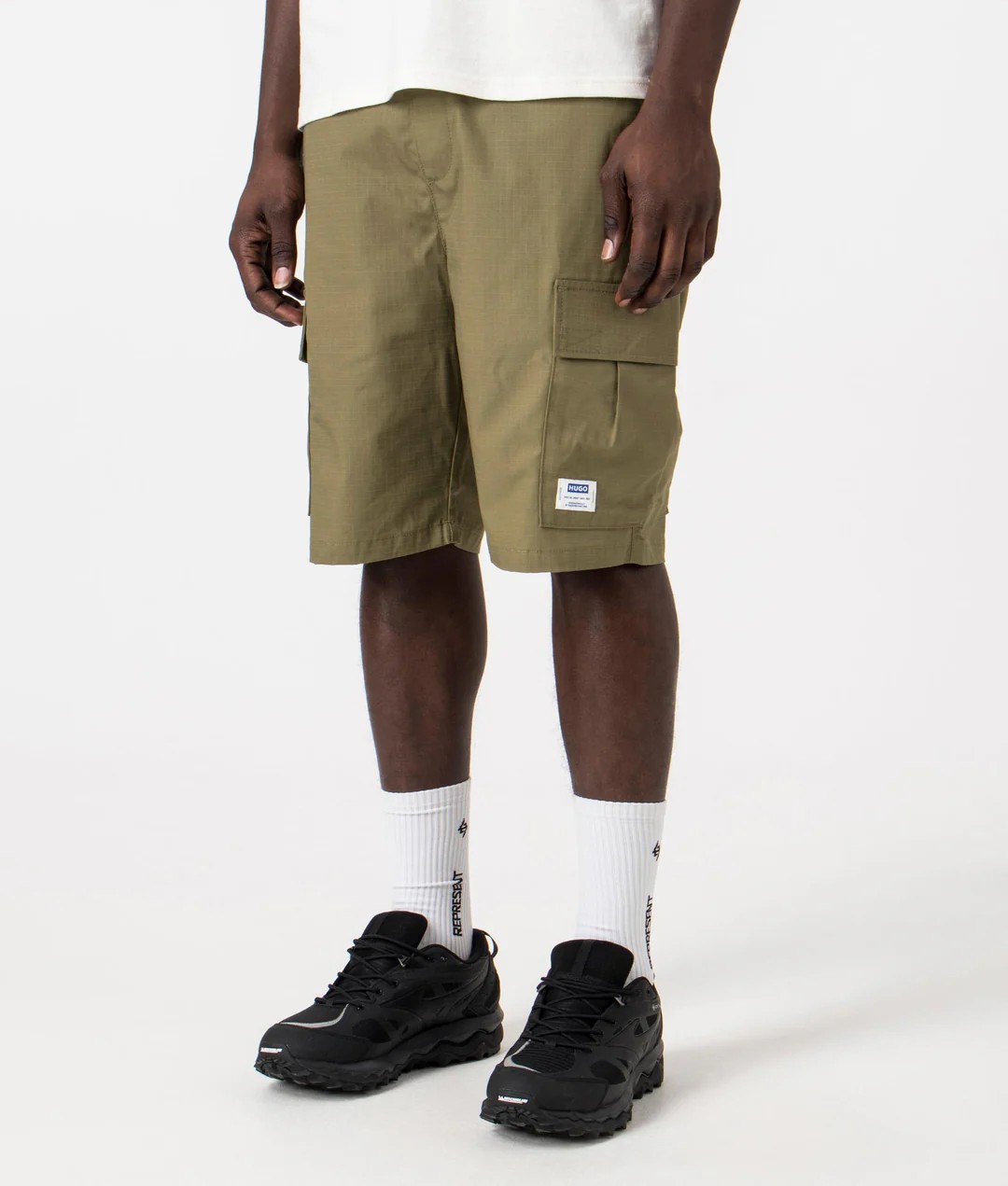 Hugo Blue Gadic Cargo Shorts 1025055701