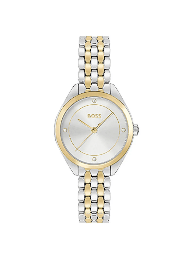 Stainless Steel Silver Gold Women's Watch HB1502724