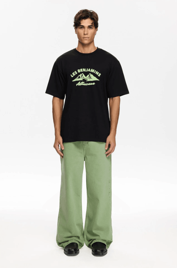 Black Relaxed T-Shirt 012 