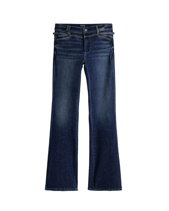 Denim Flairy Trouser