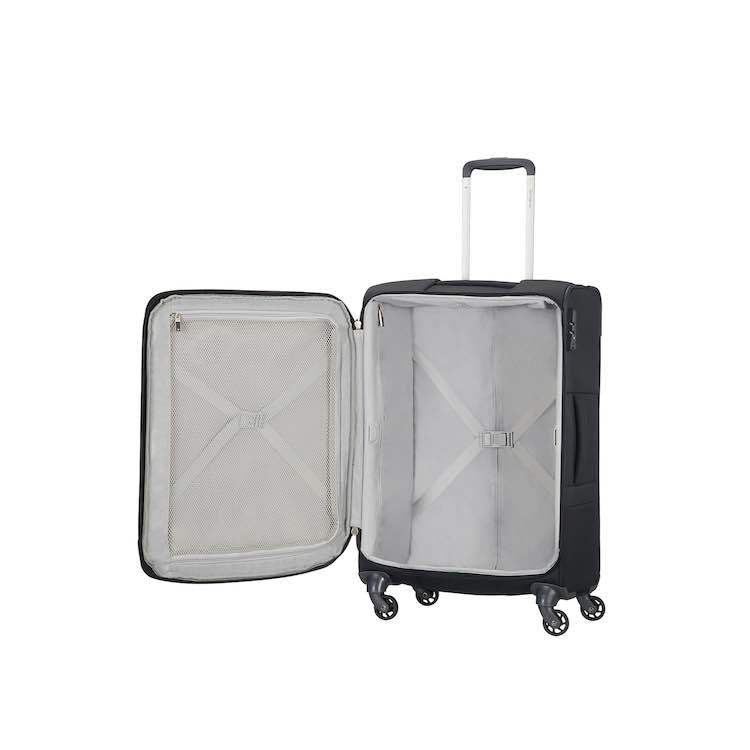 BASE BOOST-SPINNER Expandable Luggage (4 Wheels) Medium Size - 66 cm