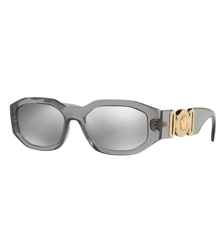 Light Grey Geometric Sunglasses 0VE4361311/6G53