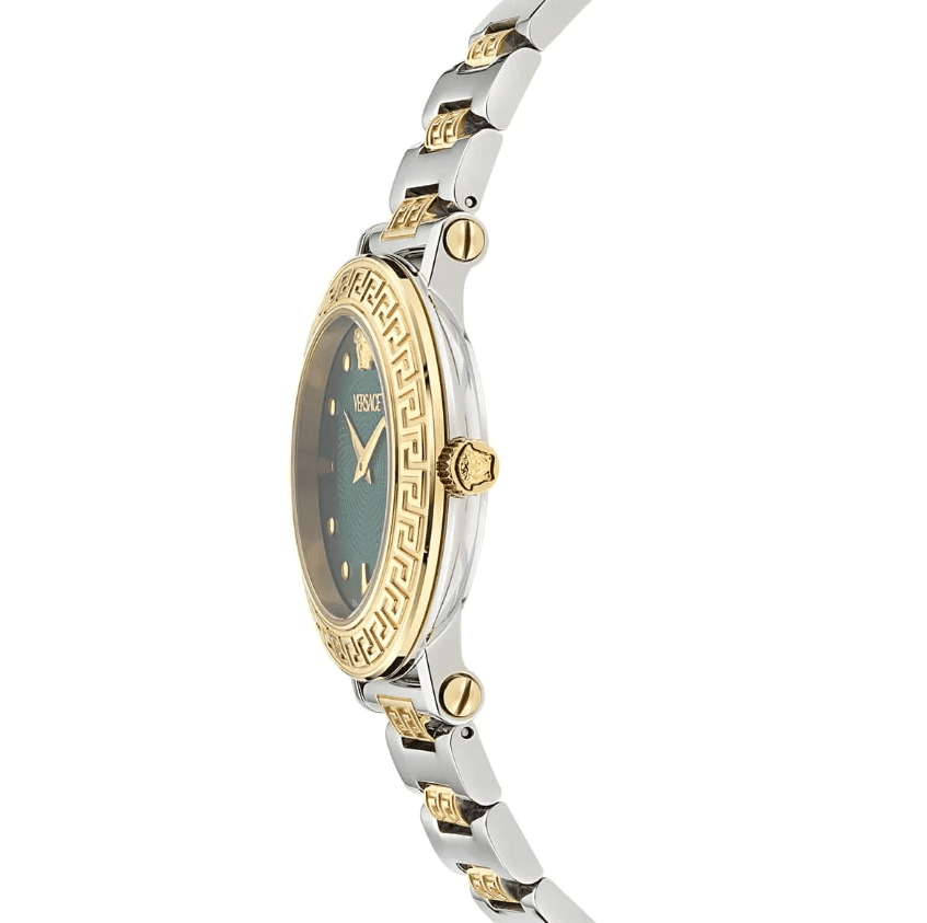 Gold Tone Silver Stainless Steel Women's Watch VRSCVE9C00424